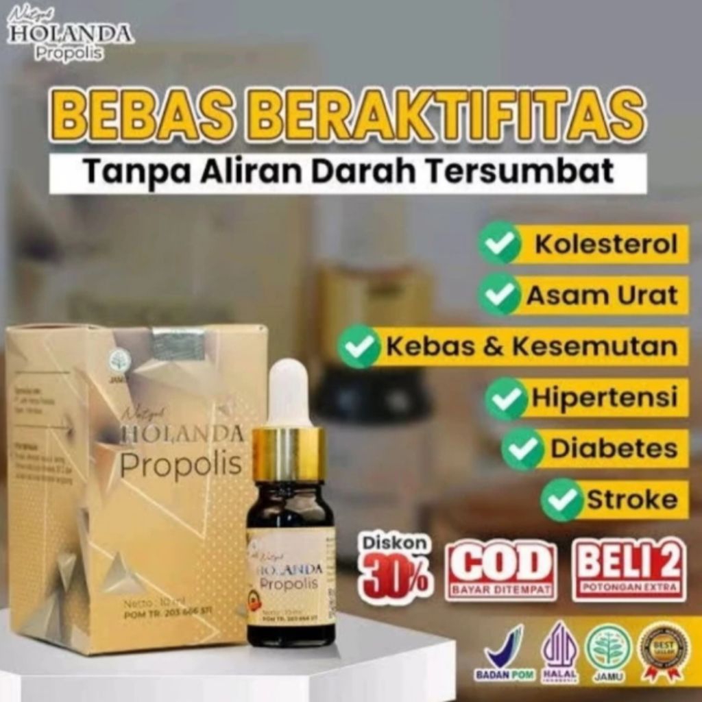 PROMO Holanda propolis original official store || Holanda propolis 100% asli  || Holanda propolis pe
