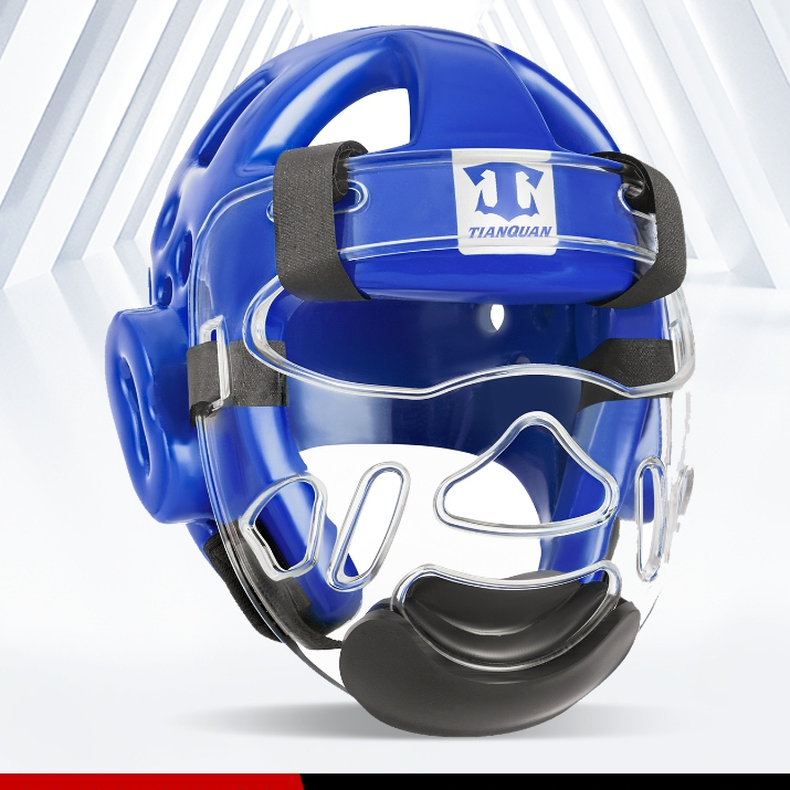 Helm Taekwondo TIANQUAN original premium, Pelindung Kepala taekwondo, head guard taekwondo