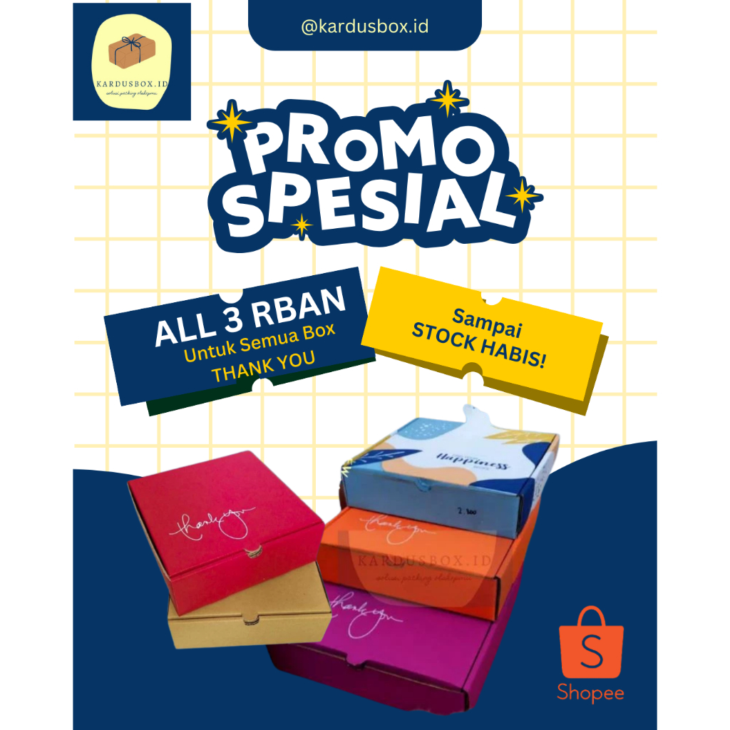 

PROMO ALL BOX LABEL THANKYOU TERMURAH