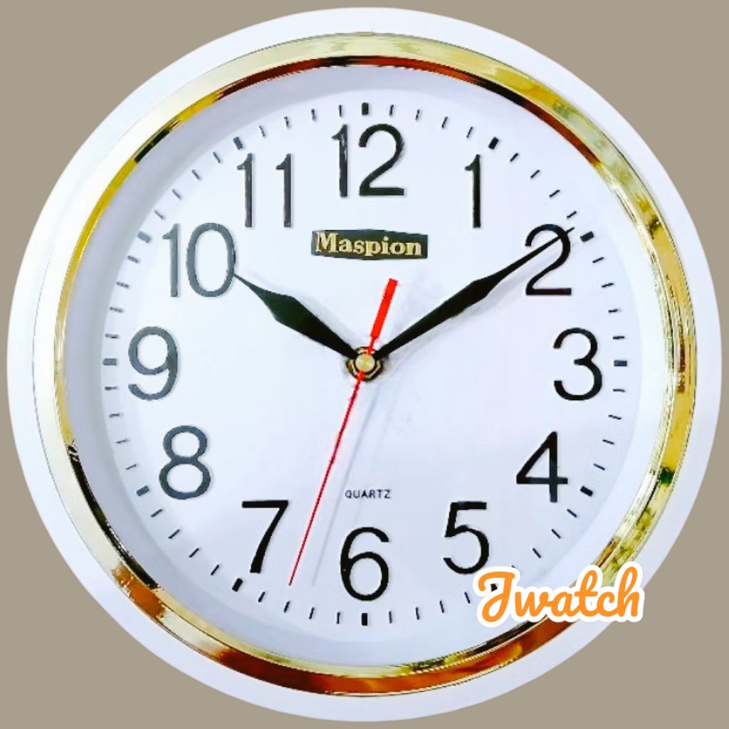 Jam Dinding MASPION BULAT 555 / KOTAK 144
