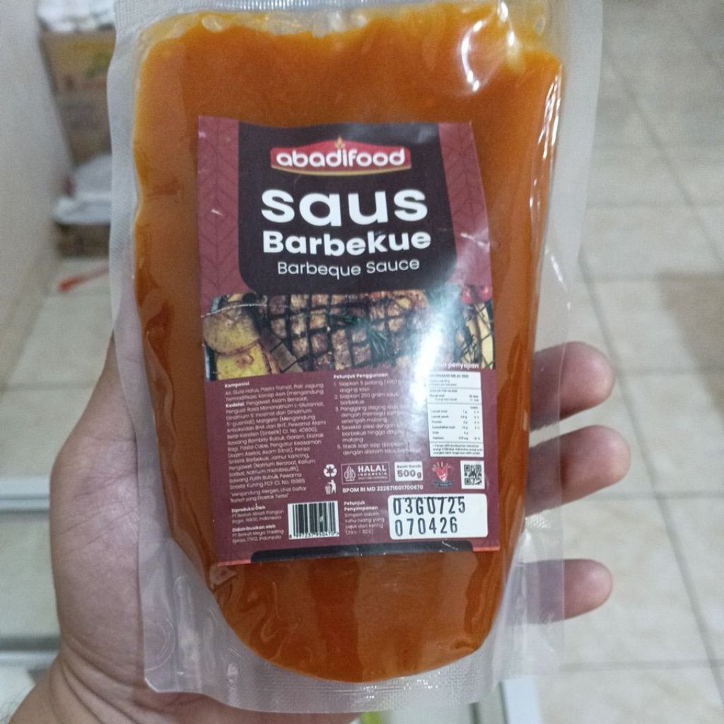 

Saos Barbeque Abadifood 500gr