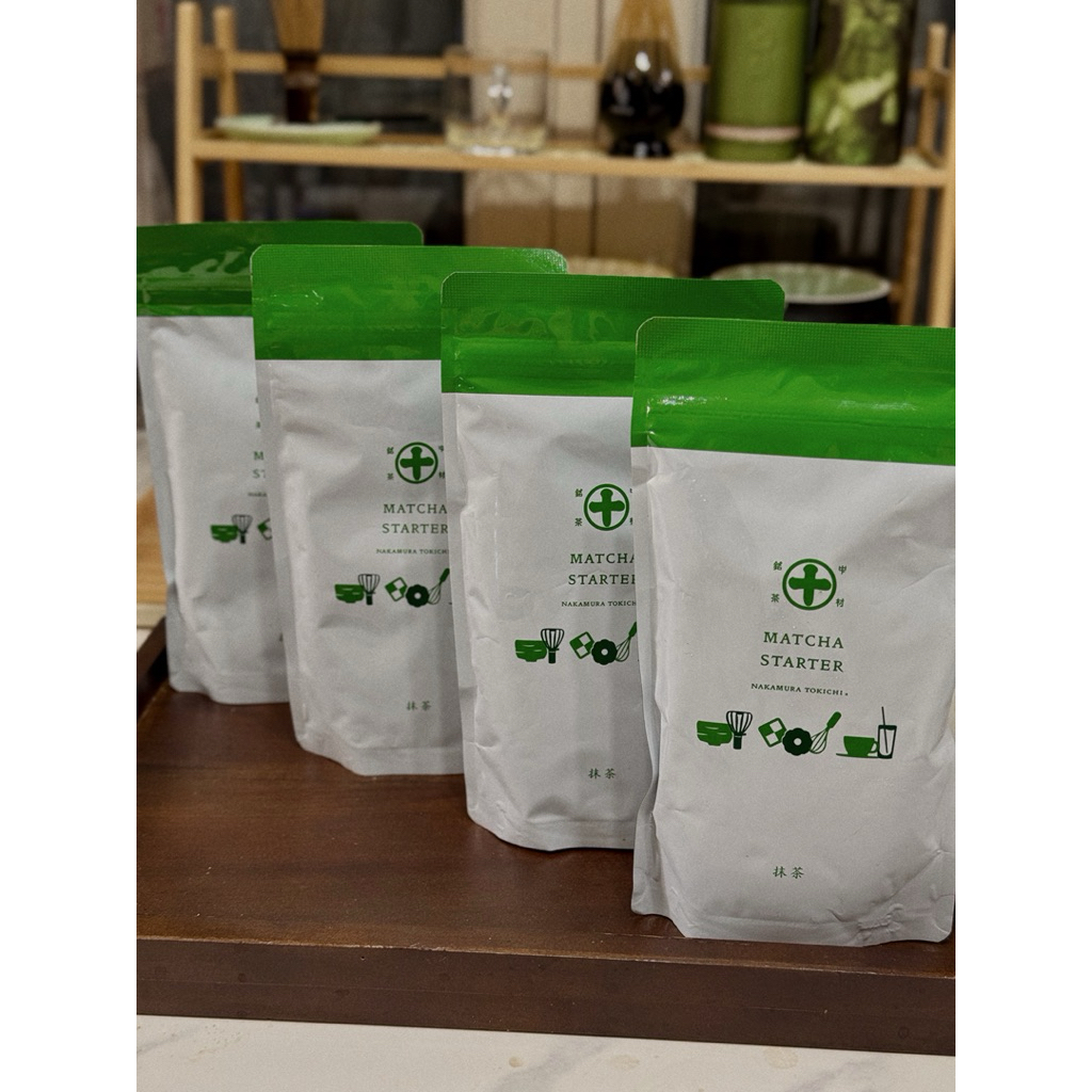 

READY! Matcha Starter Nakamura Tokichi 100gr – Bubuk Matcha Premium Jepang untuk Latte, Dessert, Baking