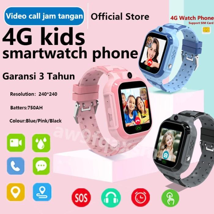 Jam Tangan Smartwatch Imo Video Call 4G Aimo Anak Tahan Anti Air