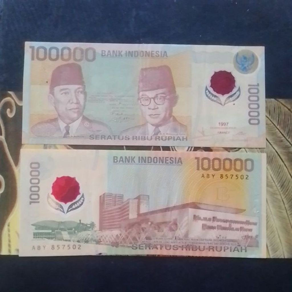 UANG 100.000 RUPIAH TAHUN 1997