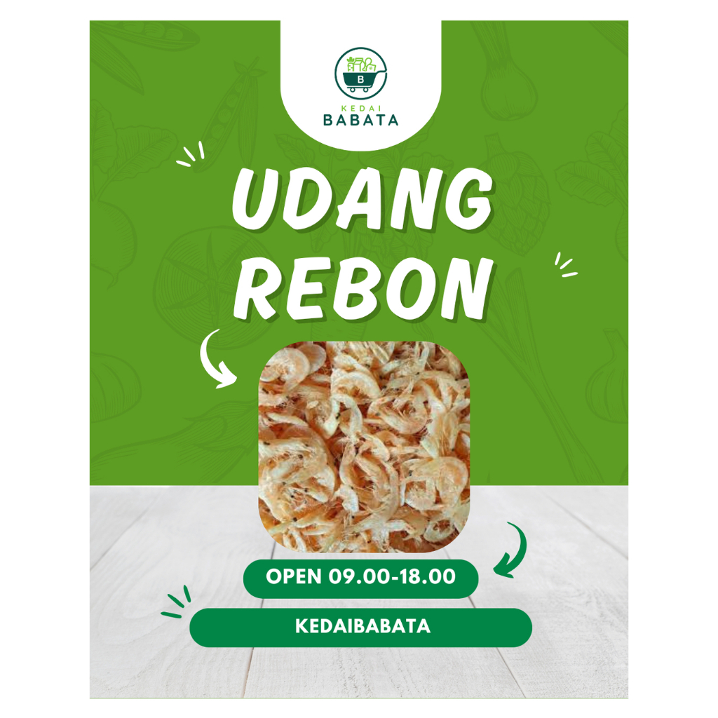 

Ikan Asin Udang Rebon Ebi Bariang Bariang 100gr Kedai Babata Padang