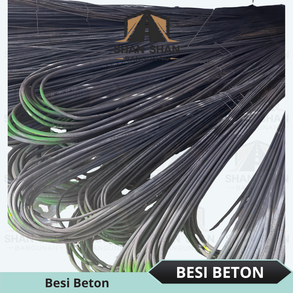 Besi Beton Polos Full SNI 6 8 10 12 Pj 12 Mtr