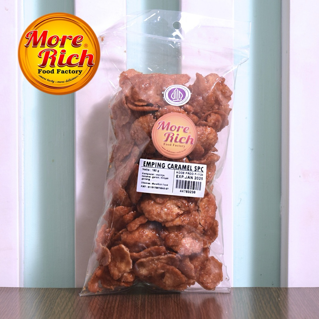 

Emping Caramel Morerich 150Gram
