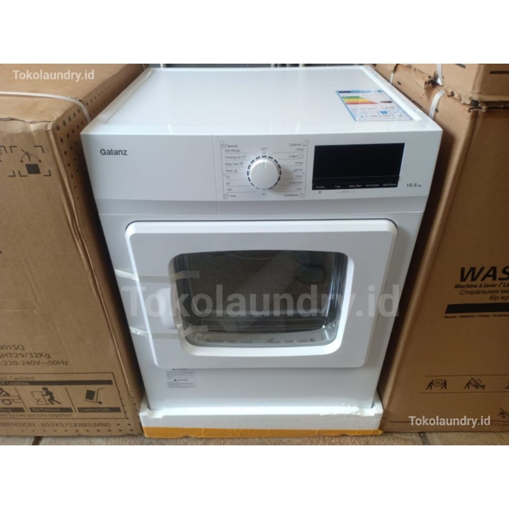 Dryer Konversi Gas Merk Galanz Kapasitas 10.5Kg