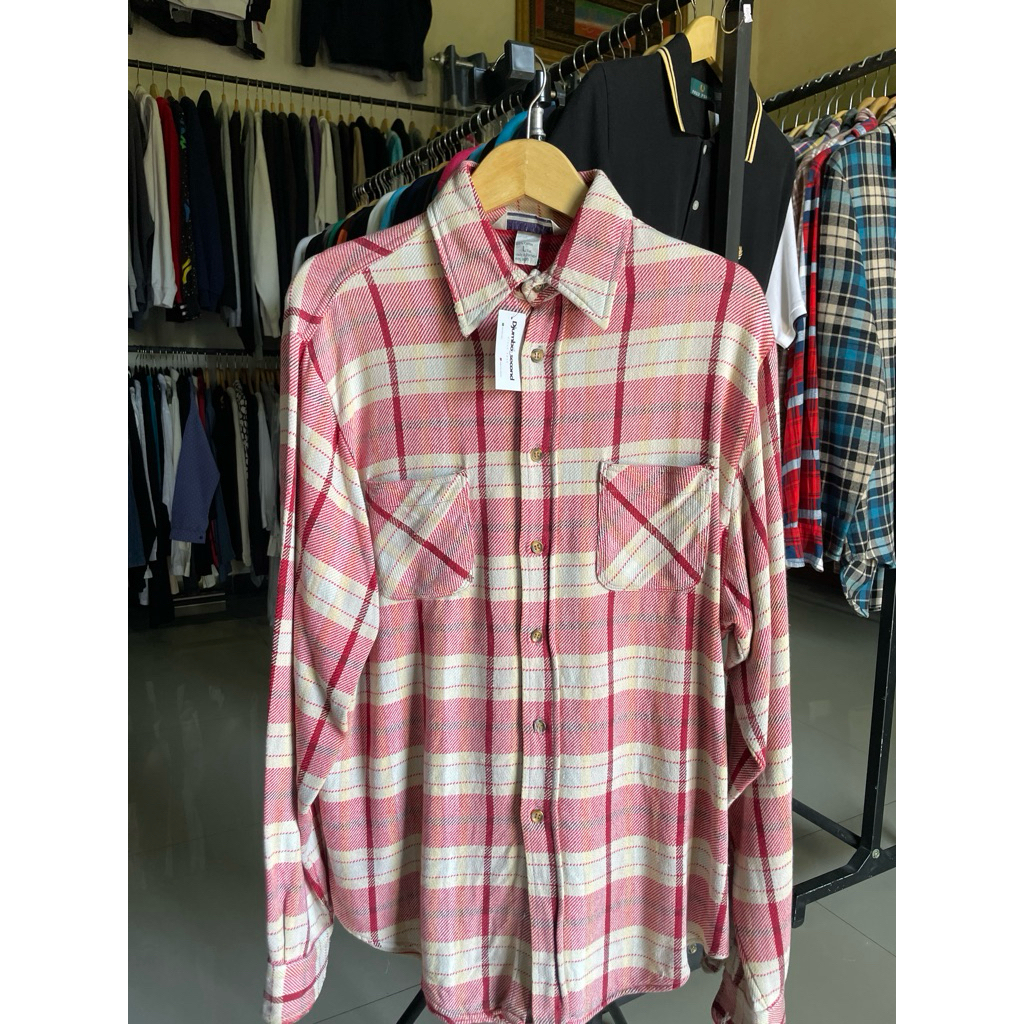 kemeja flanel second brand ori