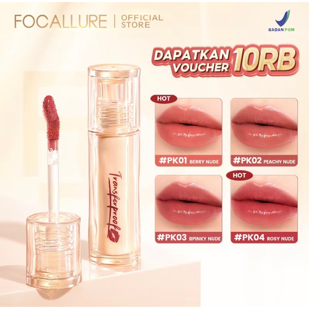 FOCALLURE liptint Transferprof