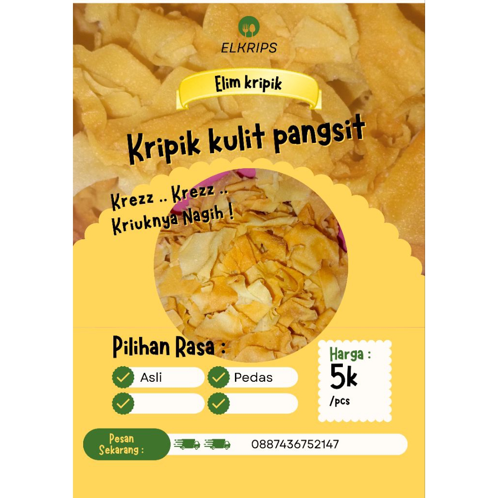 

Keripik Kulit Pangsit