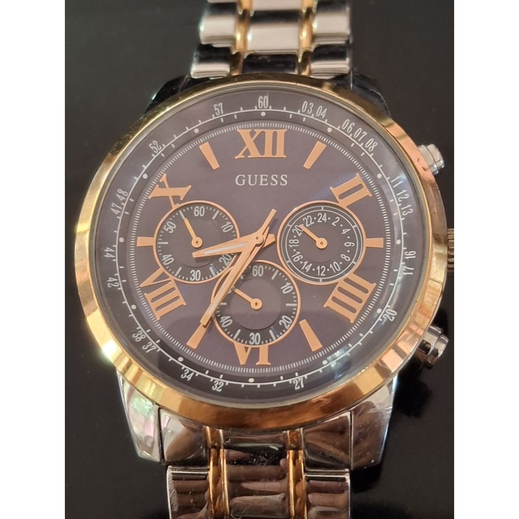 GUESS Jam Tangan Pria chrono second 1453