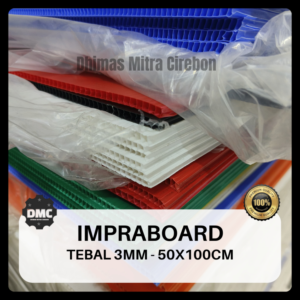 

Impra Board 3MM 50 x 100cm Infraboard Papan Plastik Ukuran 50x100cm