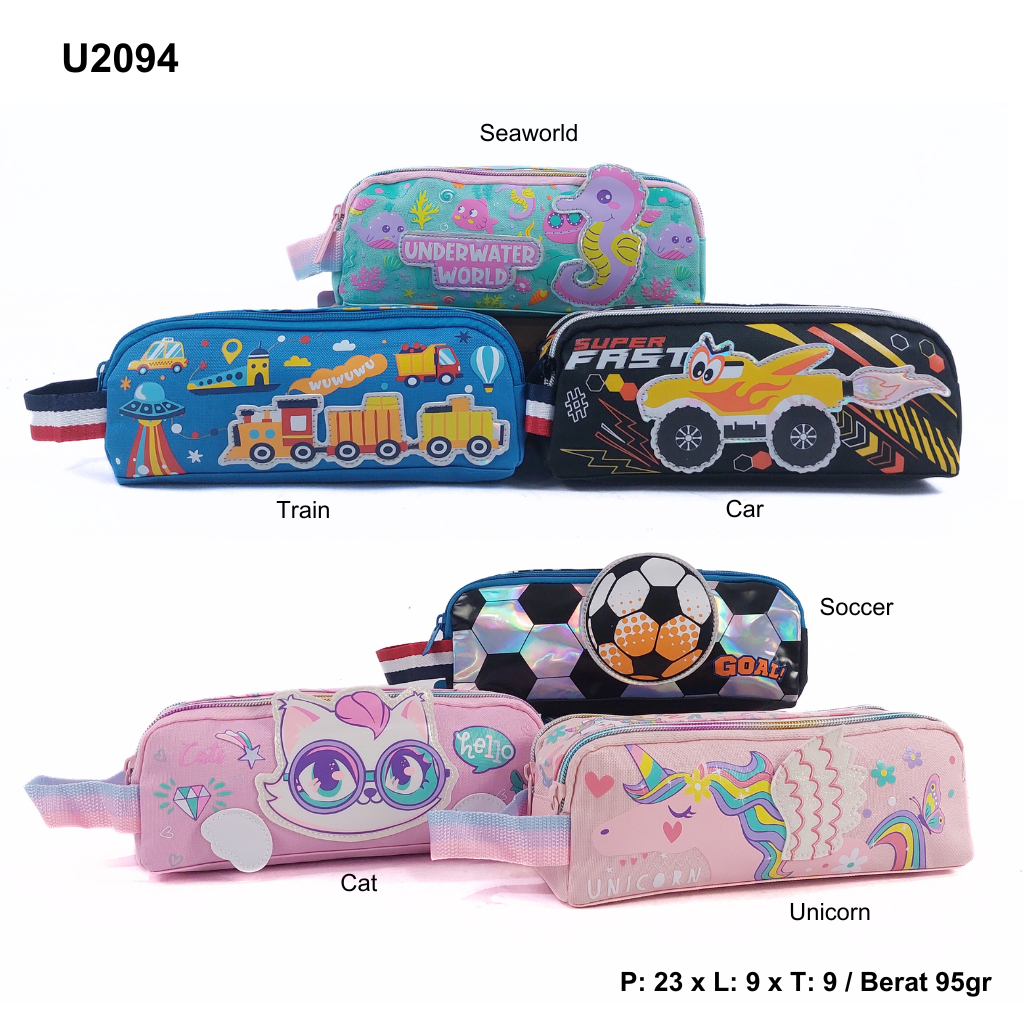 

Tempat Pencil U2094 Motif Karakter Anak
