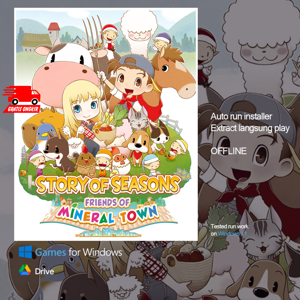 STORY OF SEASONS Friends of Mineral Town - Game PC Simulation