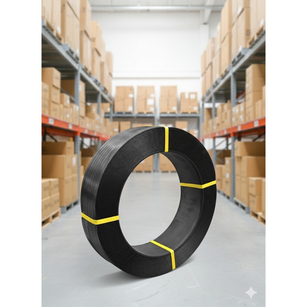 

Tali Strapping Band PET- Tali Packing PET 15.5mm x 20 kg Hitam - PET