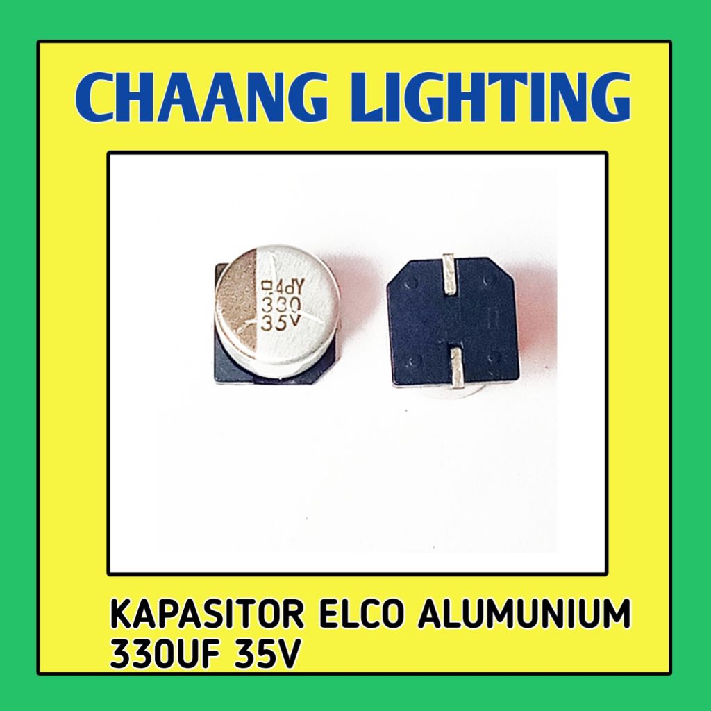 ELCO SMD 330UF 35V ALUMUNIUM KAPASITOR ELCO 330UF 25V