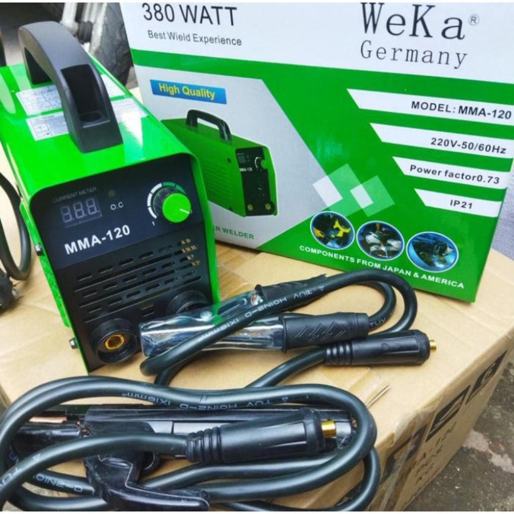 mesin las MMA 120 travo las 380 watt weka germany