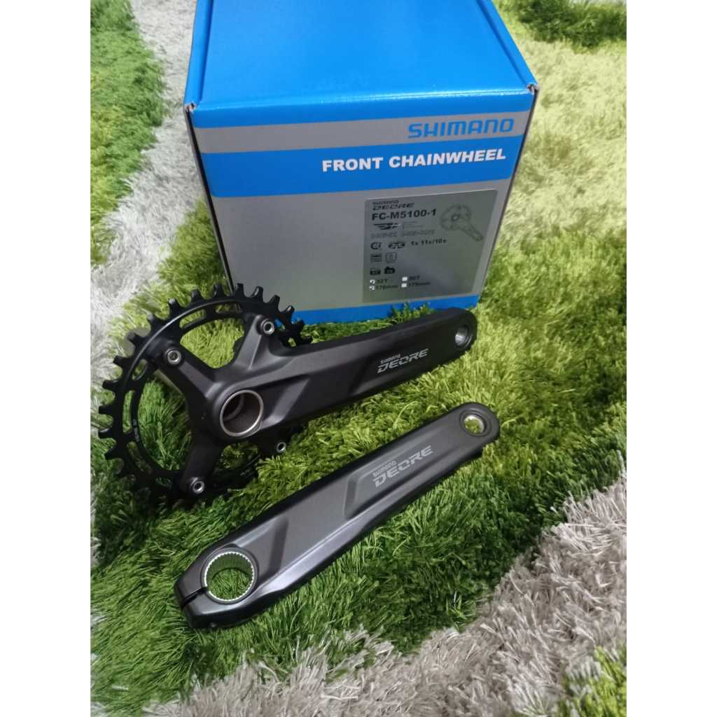 CRANK SHIMANO DEORE SINGLE M5100 32T
