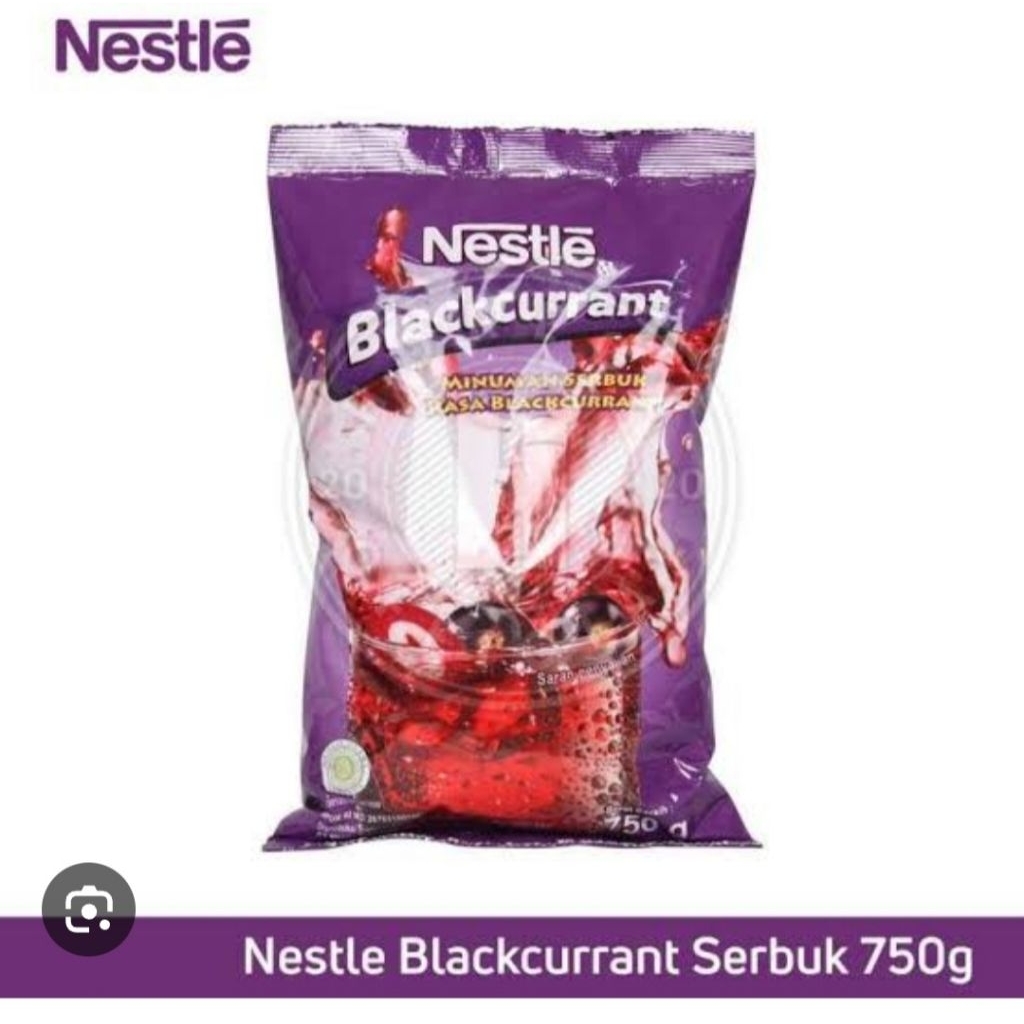 

Nestle Blackcurrent kemasan resto 750 gram