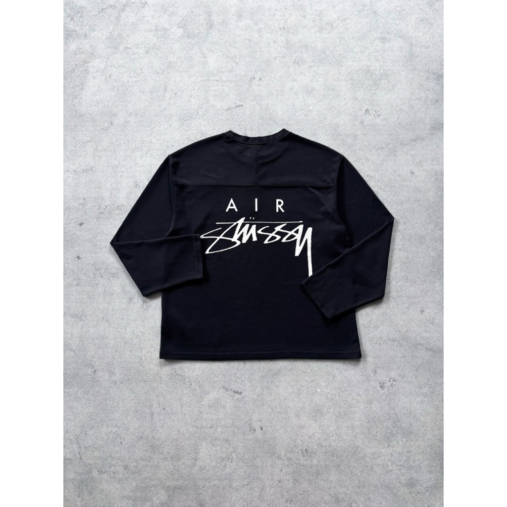 Stussy x Nike Air Mesh Jersey Black