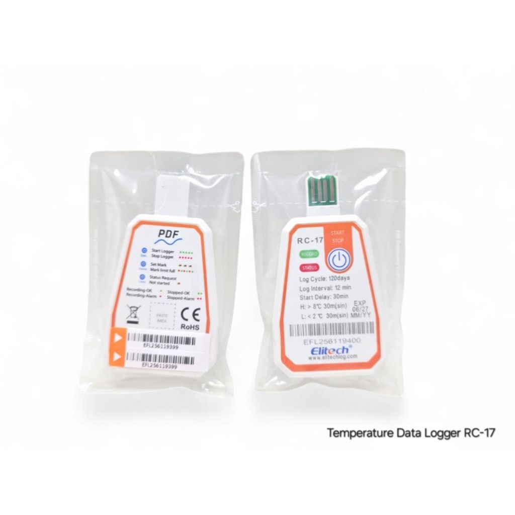 RC-17 Elitech - Temperature Data Logger Elitech Original