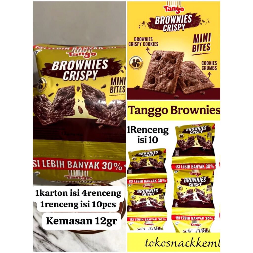

Tango Brownies mini bites / Rencengan
