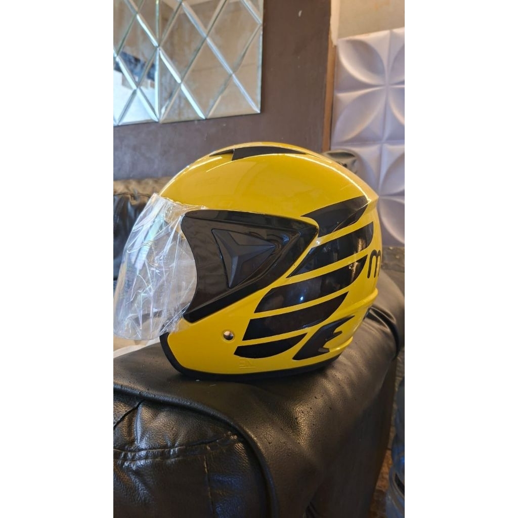 helm jp13 maxim kuning