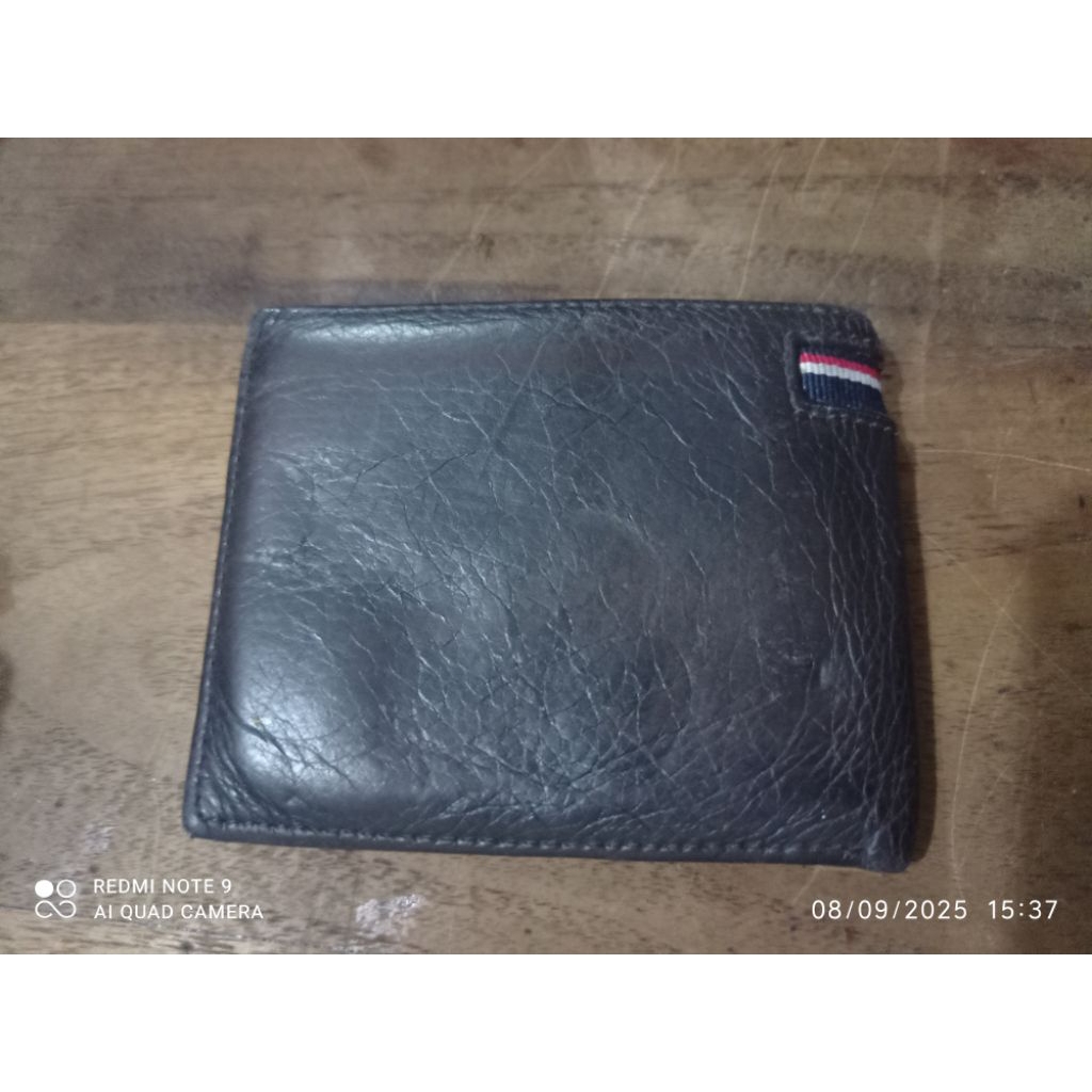 Dompet Kulit Pria Tommy Hilfiger Original Second Mulus