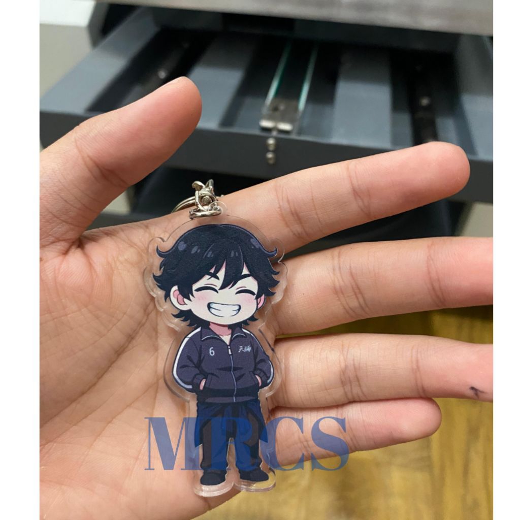 Tumblergrafik Gantungan Kunci Lookism Chibi Keychain Acrylic 2Side / Manhwa Lookism Merch