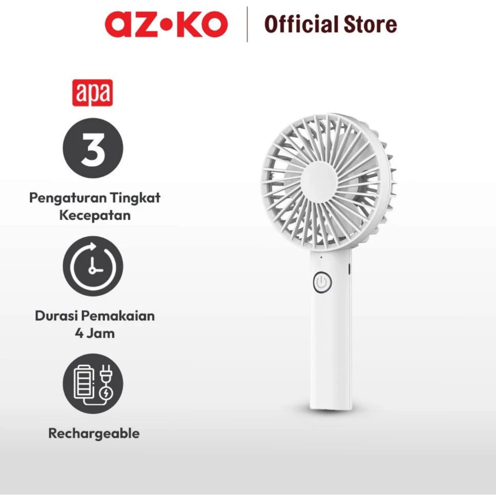 APA 3 Inci Kipas Angin Portabel - Mini Portable Fan