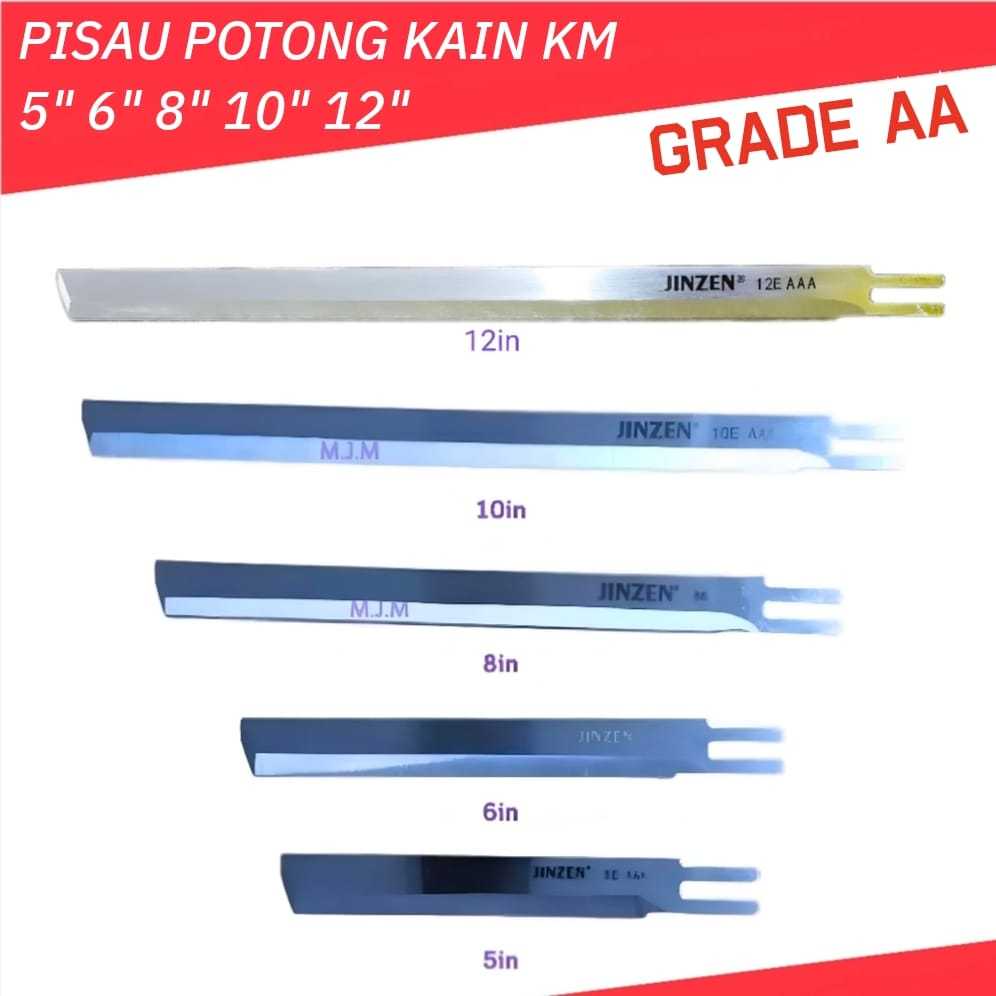 Pisau Potong / Pisau Mesin Potong KM / Pisau mesin potong kain tegak M.J.M-11305