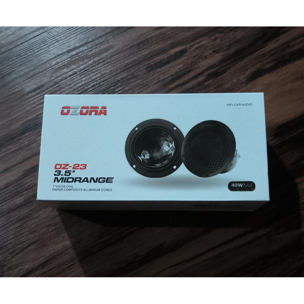 Midrange Ozora OZ-23 3.5” inch| Speaker Audio Mobil Clarity Tinggi