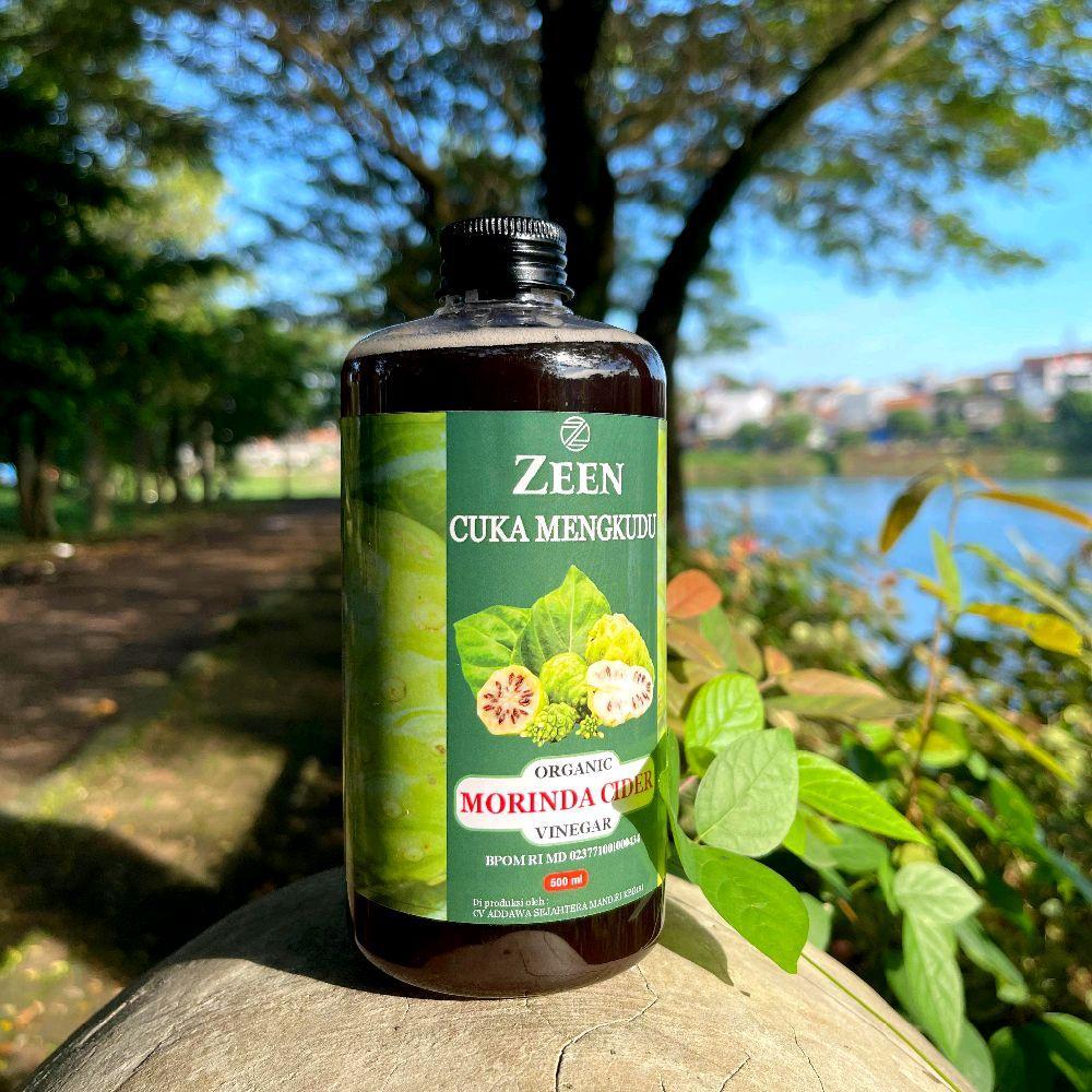 

Sari Buah Mengkudu Zeen 500ml - Aman sudah BPOM - Cuka Mengkudu Organik