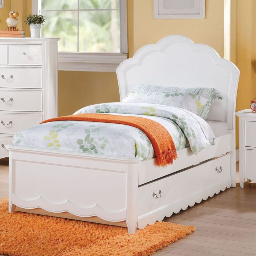 Tempat tidur classic Sorong minimalis modern/dipan kamar anak ukuran 140x200/divan rangka ranjang fi