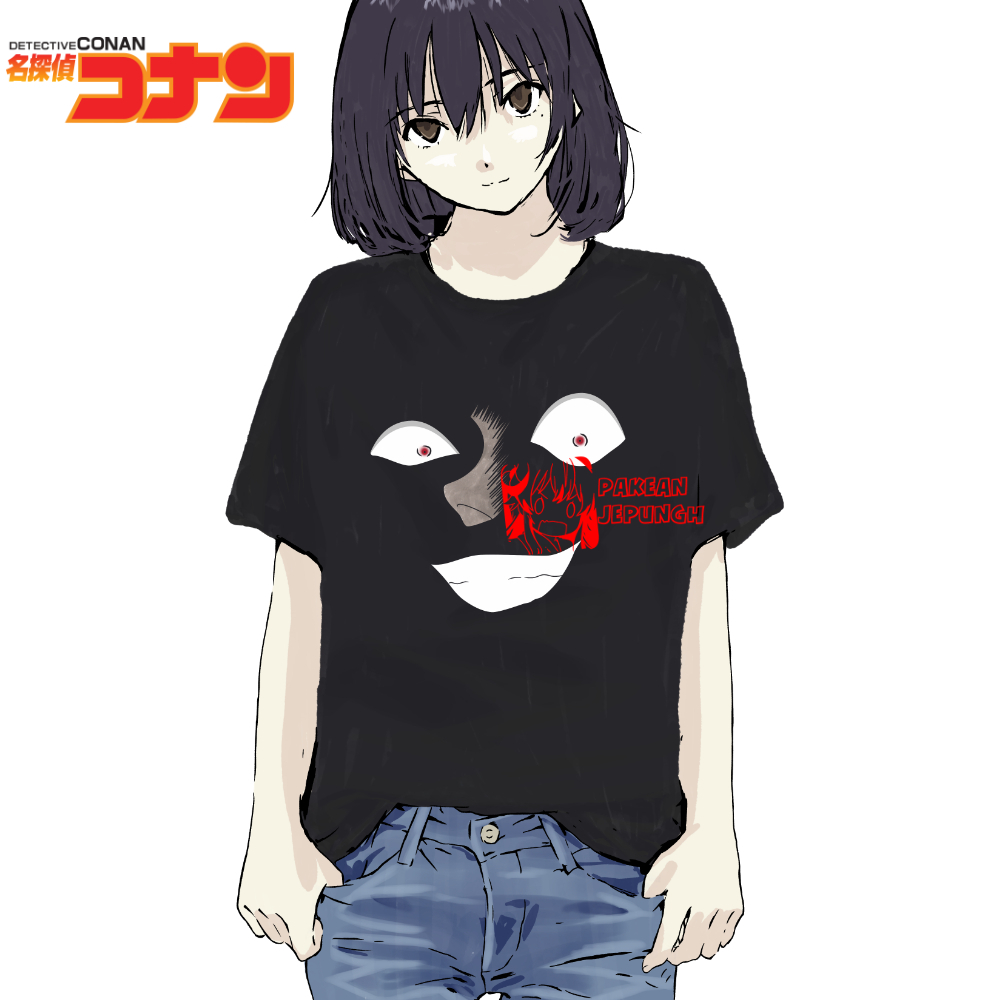 Kaos Detective Conan "Hannin no Hanzawa-san" Face [Detective Conan]