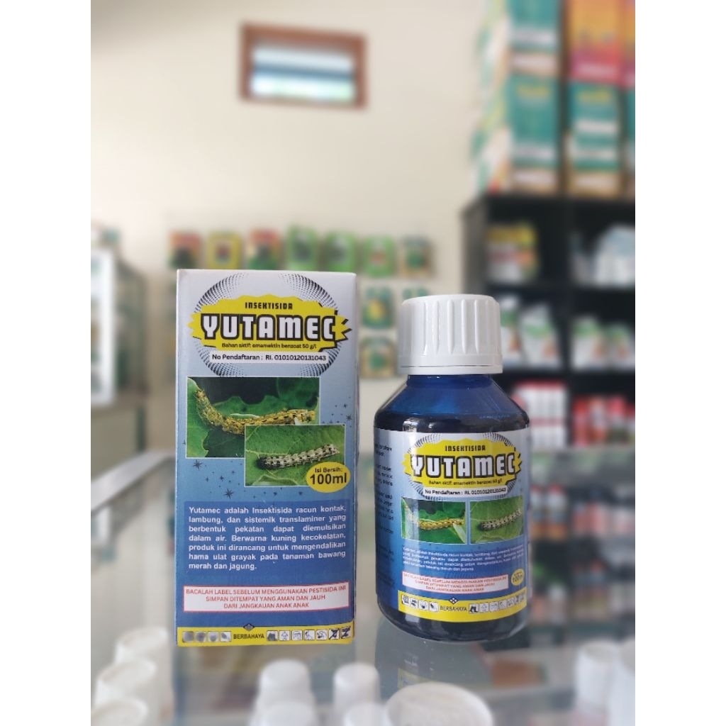 Insektisida YUTAMEC 50 EC Obat Ulat Grayak Ampuh 100 ML
