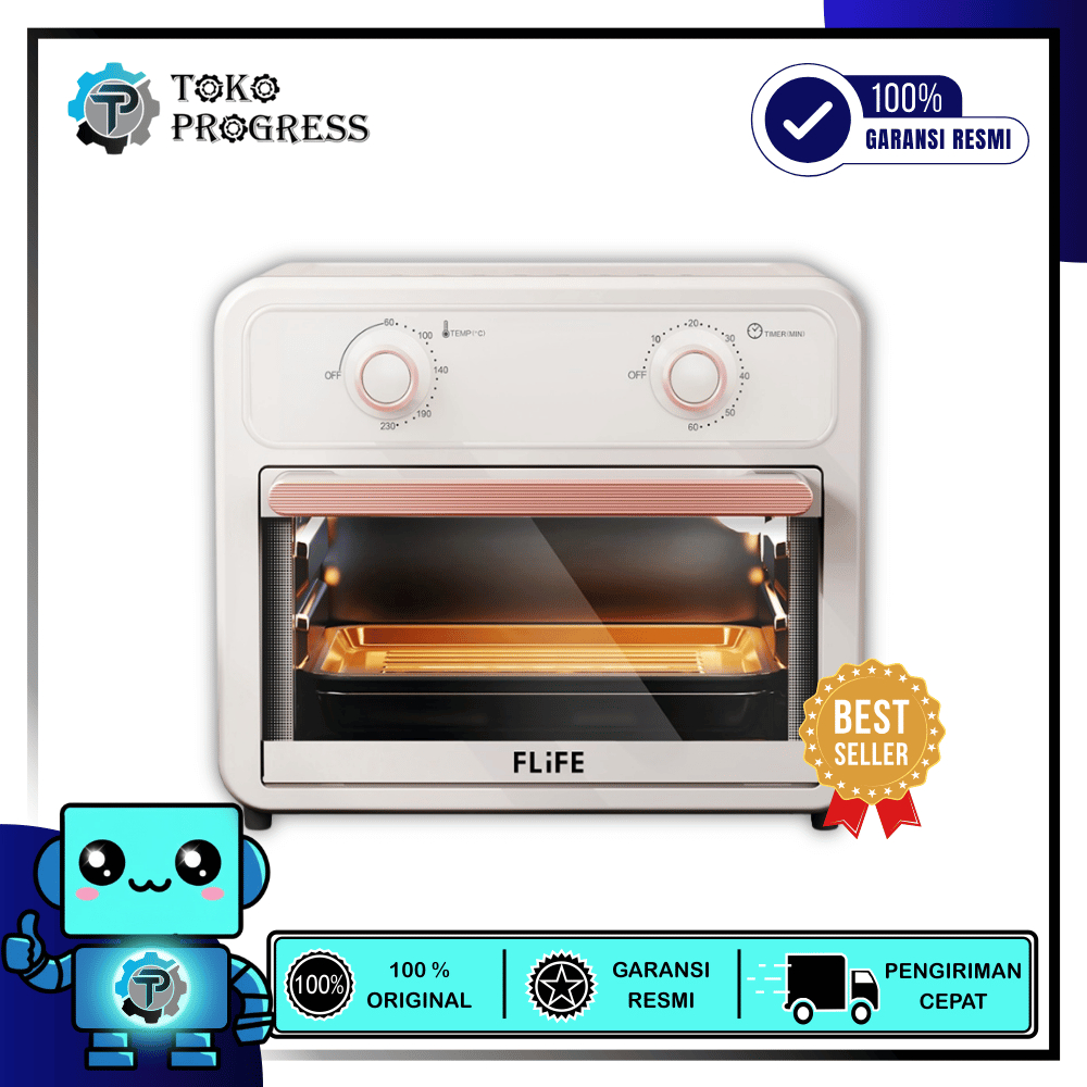 AIR FRYER & OVEN FLIFE OV12E 12 LITER