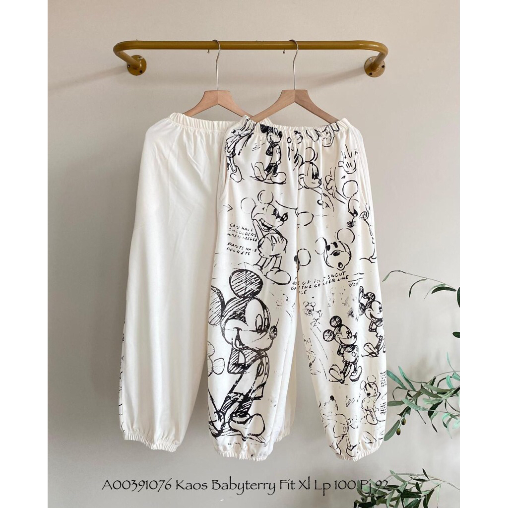 Celana jogger babyterry