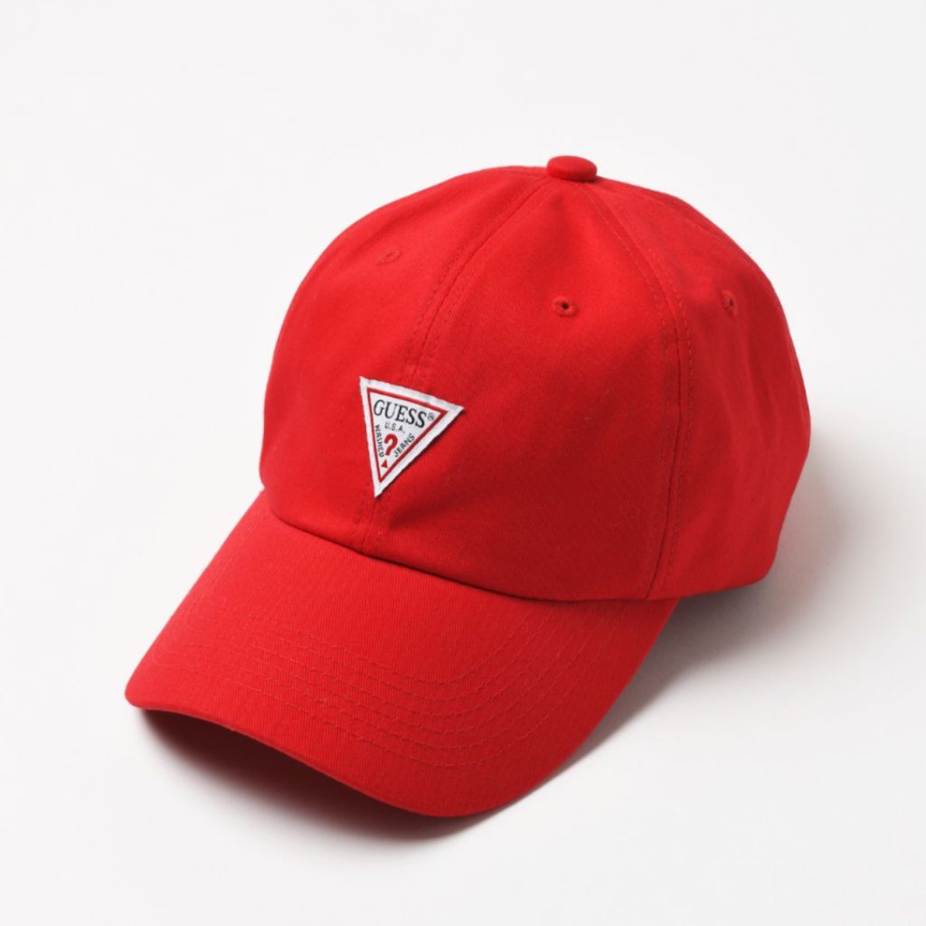 topi Guess original strap leather unisex