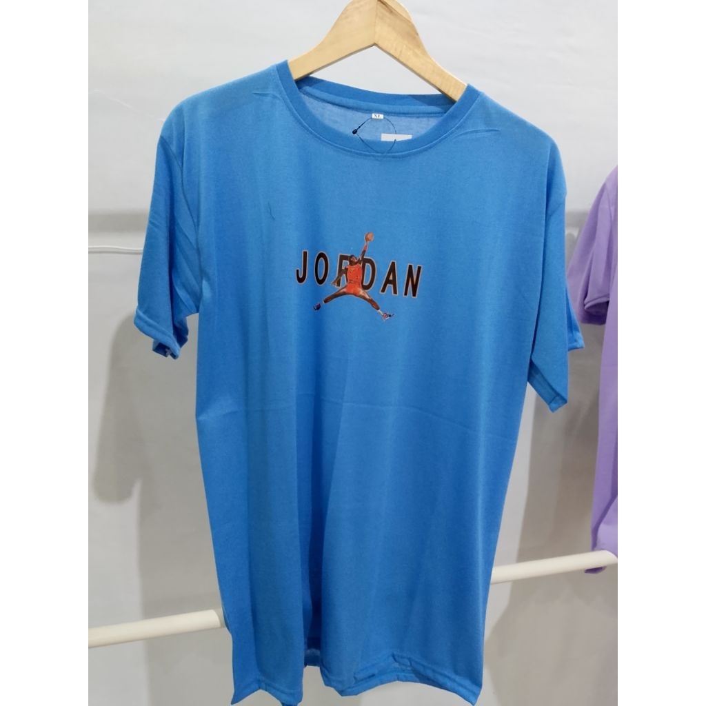 Baju pria murah | hadiah ultah pria | kaos murah pria | bahan adem warna biru muda keren