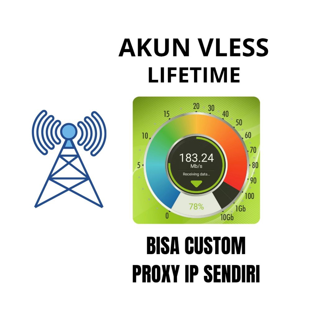 AKUN VLESS TROJAN LIFETIME