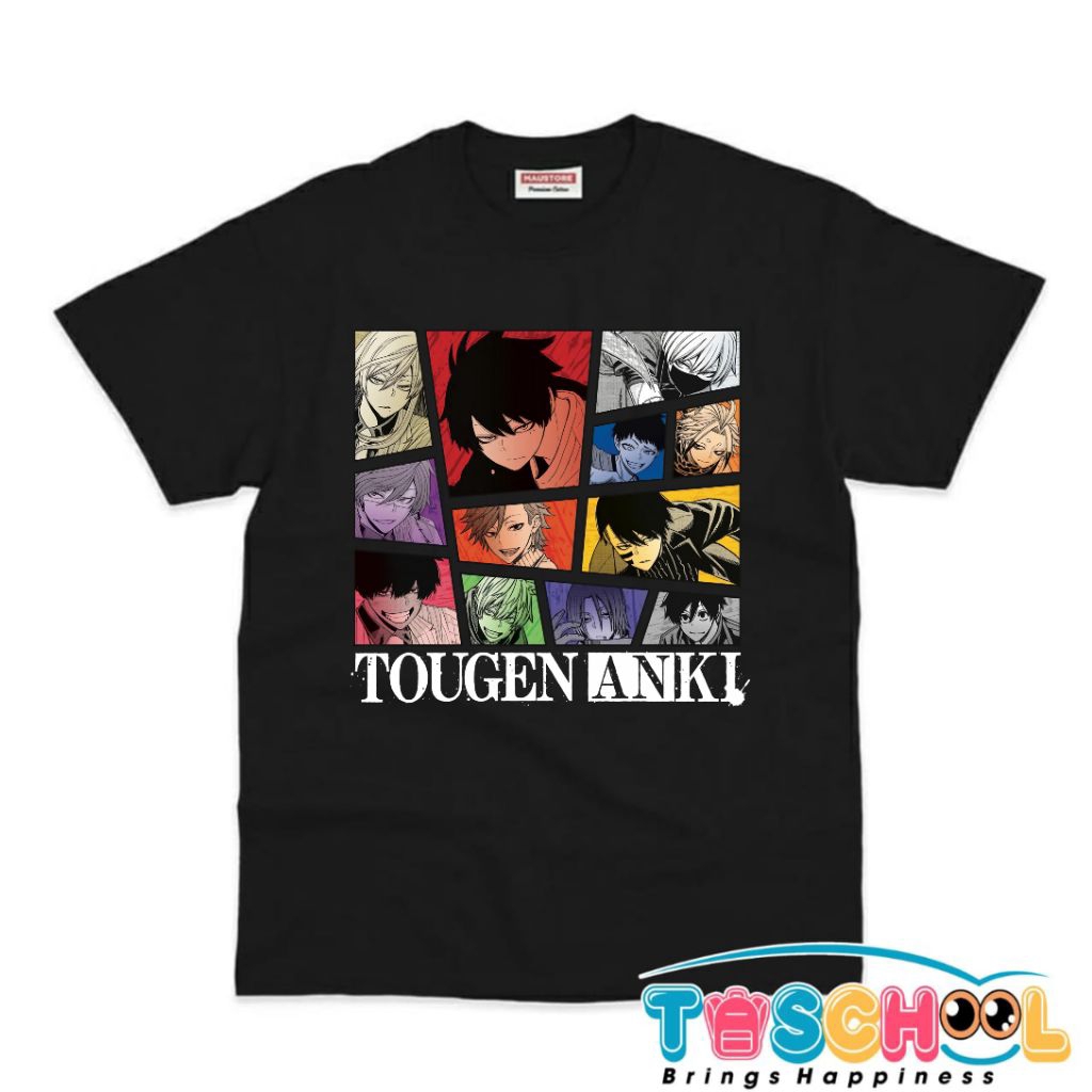 BAJU ANAK KAOS ANAK KARAKTER TOUGEN ANKI ANIME