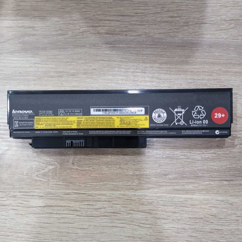Baterai Batre Battery Batrei Laptop Lenovo ThinkPad X220 X220i X220s 29+