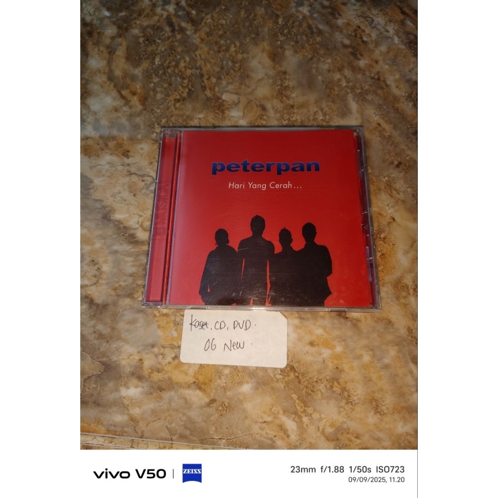 Kaset CD Peterpan Hari yang cerah