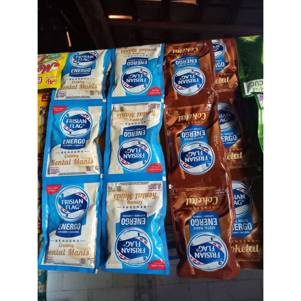 

Susu Frisian flag sachet isi 6pcs