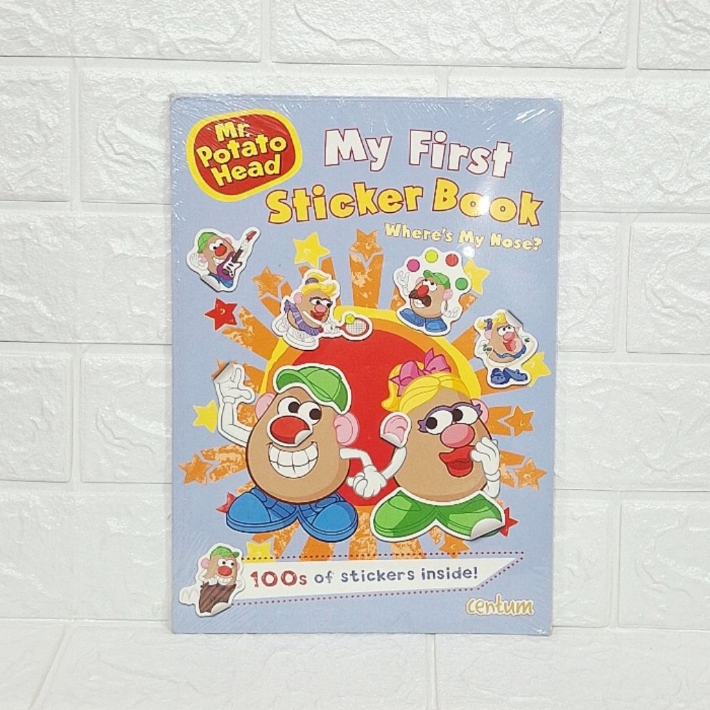 Buku Aktivitas Anak Impor / Activity Book Mr. Potato Head : My First Sticker Book