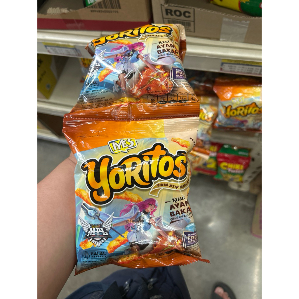 

IYES YORITOS Ayam Bakar 15/18gram