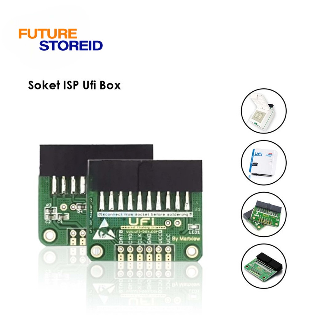 Ufi ISP Adapter V2 - Alat Software ISP UFI New Socket Adapter Original