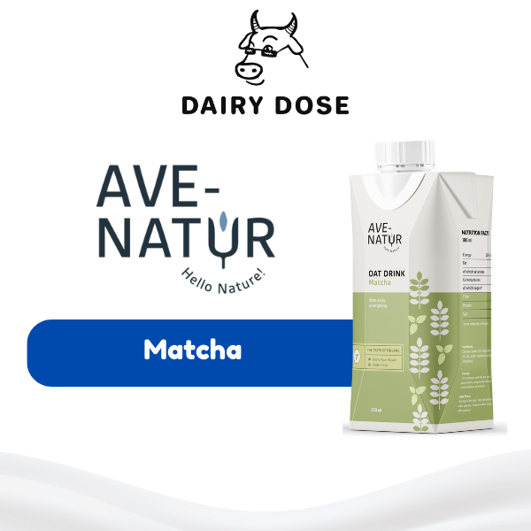 

Ave-Natur Oat Milk 250ML Coklat Strawberry Blueberry Matcha Susu Oat